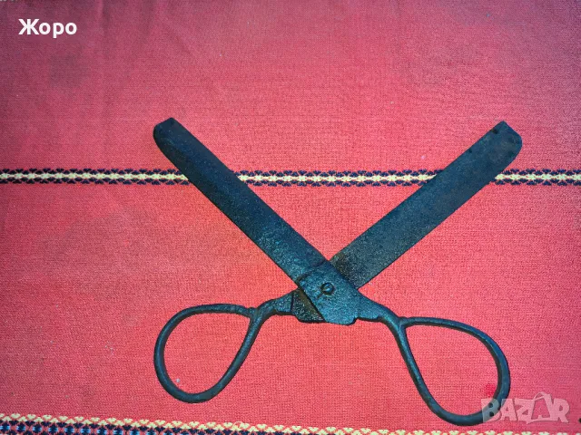 Стара Абаджийска ножица , снимка 2 - Антикварни и старинни предмети - 49293287