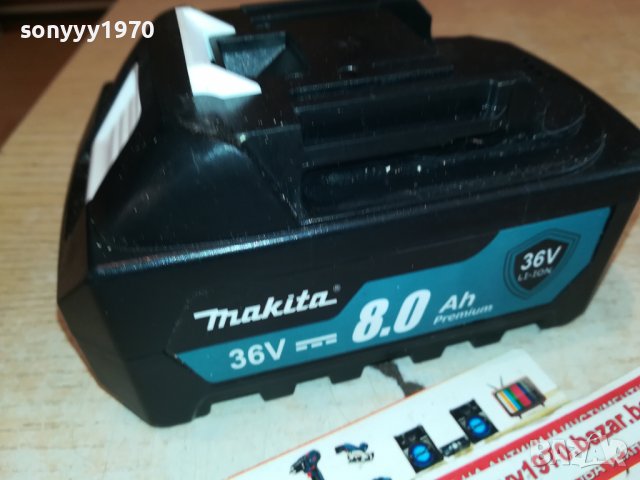 makita li-ion 36v battery 0201231659, снимка 2 - Други инструменти - 39162371