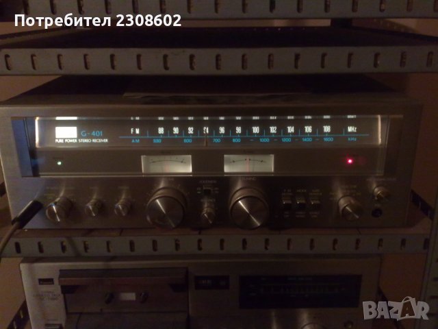 Продавам : Sansui G-401/ Vintage Hi-Fi приемник / Работи  			