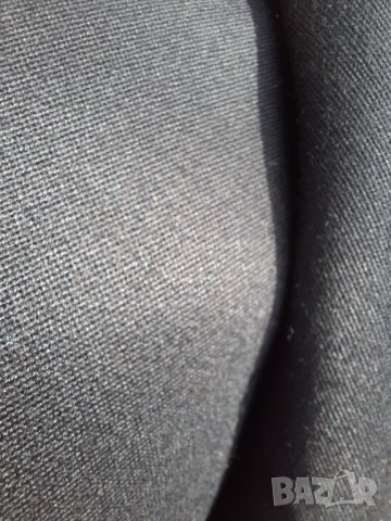Черен габардин за костюм 100% вълна 150/ 360, снимка 11 - Платове и дамаски - 34831340
