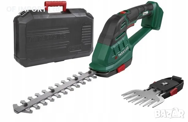 Акумулаторна Комбинирана Ножица За Трева и Храсти PARKSIDE 20V Li-Ion PAGS 20-Li A1, снимка 2 - Градинска техника - 49644395