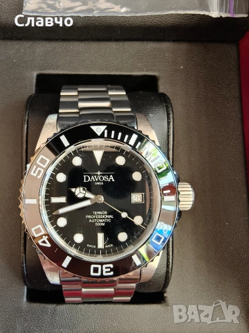 Мъжки Davosa Ternos Professional Automatic 500m., снимка 3 - Мъжки - 53254136