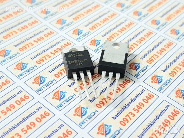 IRF 3205 и IRF3205Z n-MOSFET Vdss=55V, Id=75A, Rds=0.0049Ohm, Pd=170W