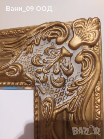 УНИКАЛНО БАРОКОВО огледало с рамка от масивен евкалипт!, снимка 9 - Декорация за дома - 34606093