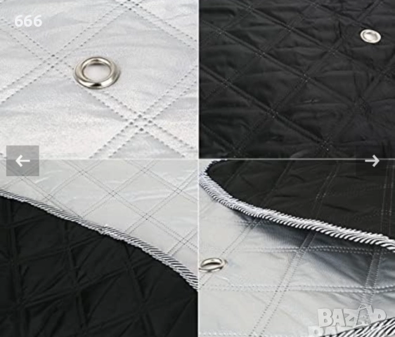 2 броя сенници за кола 0.66см / 0.66см, снимка 6 - Части - 52910476