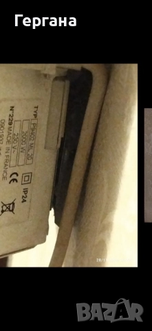 Стенна конвекторна печка, снимка 3 - Отоплителни печки - 52615846