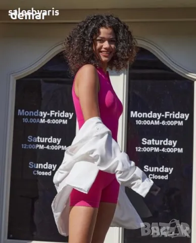 Дамски комбинезон без ръкави: Секси и удобен за йога и тренировки, снимка 6 - Корсети, бюстиета, топове - 49844013