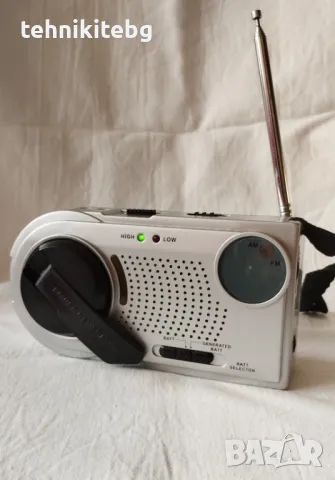 ⭐⭐⭐ TESCO RAD-306 ⭐⭐⭐ Портативно туристическо радио с LED фенерче и динамо