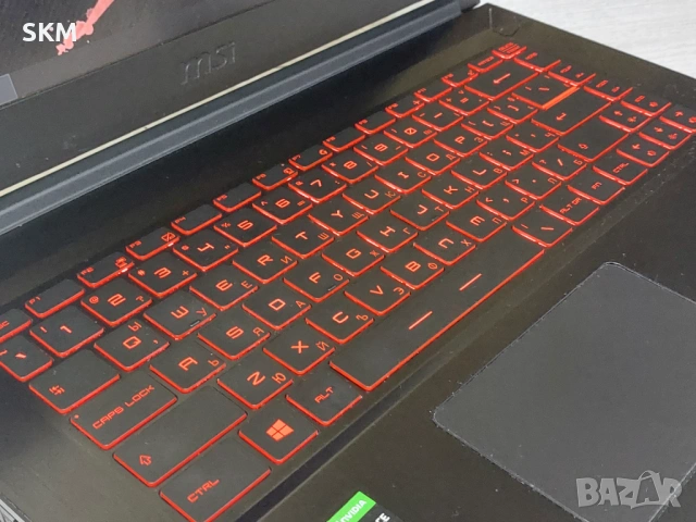 GTX 1660Ti | i5 | 512GB SSD |IPS 144Hz |8RAM лаптоп laptop msi мси gaming гейминг, снимка 4 - Лаптопи за игри - 53821769