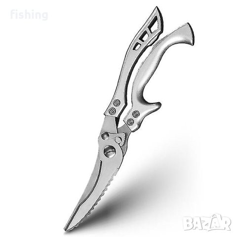 Промо Ножица за Риба или Пиле INOX, снимка 5 - Екипировка - 44413436
