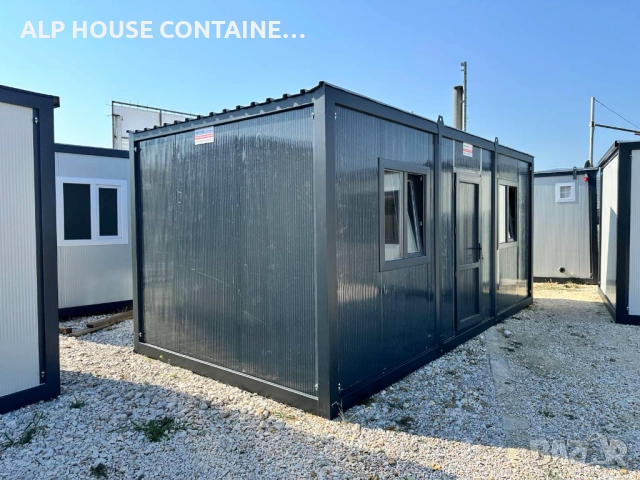 Жилищен контейнер 600х300 | Строителен контейнер, Модулен контейнер, Санитарен контейнер, снимка 1