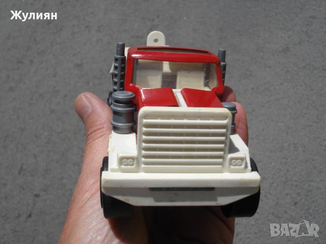  СТАРА ЛАМАРИНЕНА ИГРАЧКА КАМИОНЧЕ COCA COLA, снимка 3 - Антикварни и старинни предмети - 40918769