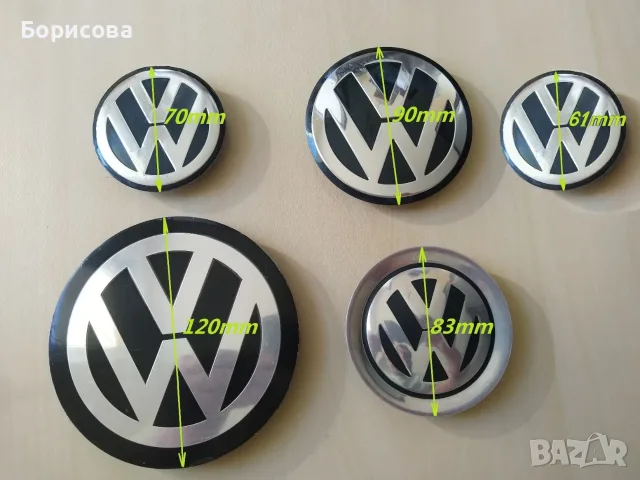 ЕМБЛЕМИ / КАПАЧКИ VW Фолксваген Audi АУДИ 