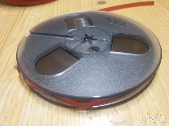 13см магнетофонна ролка AGFA. Лентите нямат запис, , снимка 6 - Други музикални жанрове - 41973307