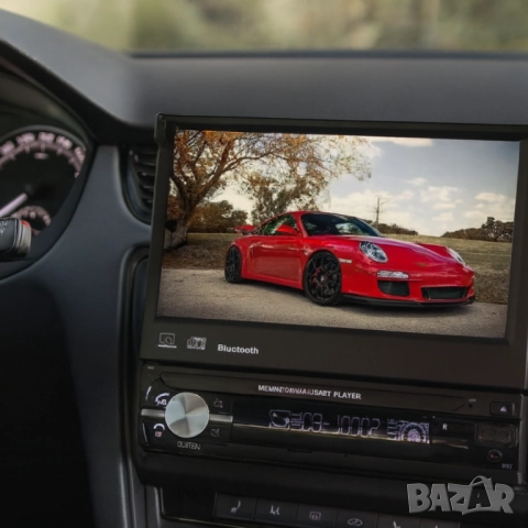 7" автомобилен мултимедиен плейър, MP5, 1DIN, 1080P, сензорен екран, Bluetooth, снимка 8 - Аксесоари и консумативи - 51818449