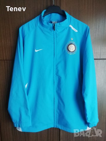 Inter Milan 1908-2008 Nike 100 Anni оригинална юбилейно колекционерско футболно яке горнище Интер, снимка 1 - Спортни дрехи, екипи - 41506625