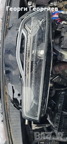 Десен оригинален фар (счупен) Audi A6 Allroad 2017 г. за части, снимка 2 - Части - 53520942