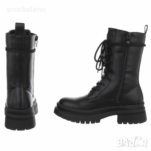 Дамски боти с връзки, 3цвята , снимка 11 - Дамски боти - 52148594