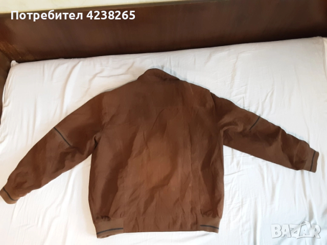 яке кафяво размер 58, снимка 3 - Якета - 52311120