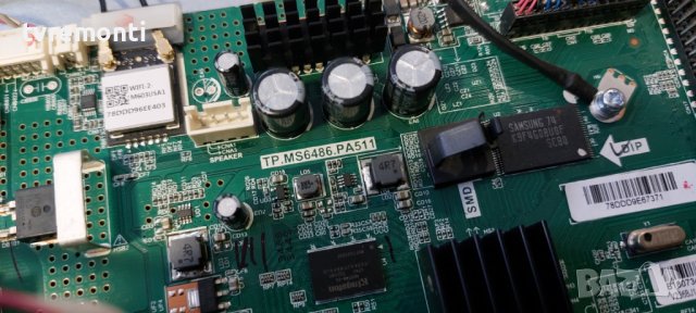 AV BOARD TP.MS6486.PA511 - SHARP LC24CHG6132E ​ for 24inc DISPLAY V236BJ1-P01​, снимка 2 - Части и Платки - 42593436