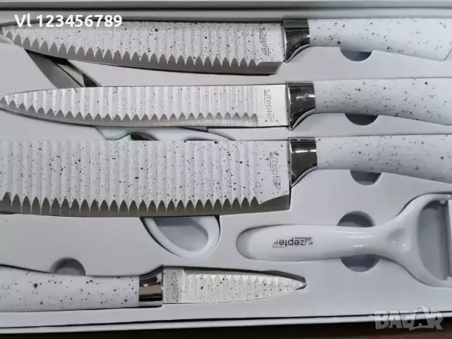 Zepter ножове комплект /6 бр/, снимка 9 - Прибори за хранене, готвене и сервиране - 50108163