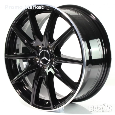 AMG 19' Оригинални джанти Night с зимни гуми Continental Winter Sport TS860s, снимка 4 - Гуми и джанти - 53732057