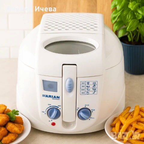 Фритюрник ARIAN D.F‑AR‑07, снимка 3 - Фритюрници - 51265805