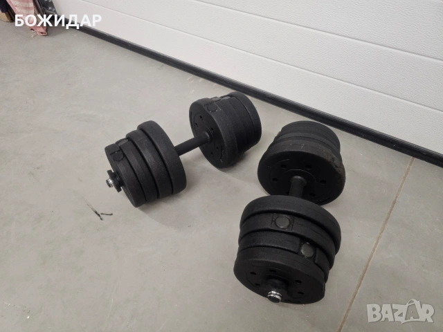 Дъмбели, снимка 2 - Фитнес уреди - 53823192