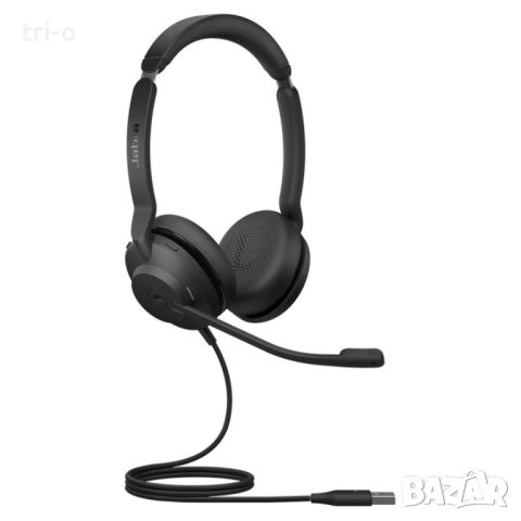 Стерео слушалки Jabra Evolve2 30, USB-A