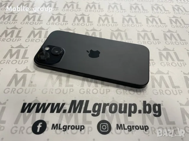#MLgroup предлага iPhone 15 128GB Black 77%, втора употреба