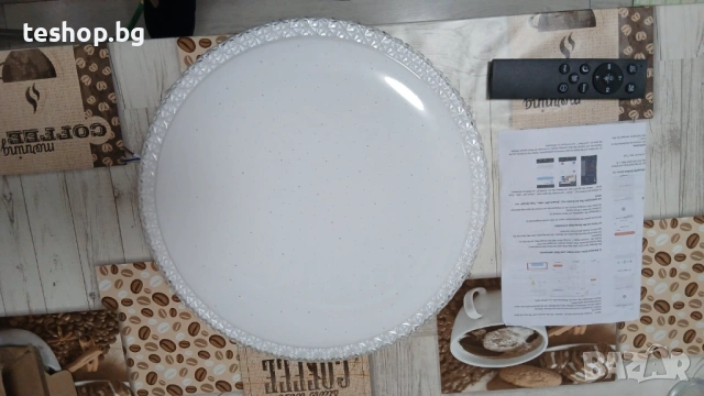 LED плафон, RGB, 24W, дистанционно