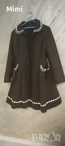 дизайнерско палто плаващ размер