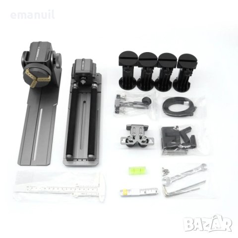 РОЛЕР И С ЧЕЛЮСТИ Rotary Roller ATOMSTACK CNC лазер лазерно гравиране рязане, снимка 7 - Други машини и части - 36524578