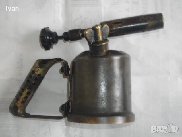 0,5L ФРЕНСКА СТАРО КАЧЕСТВО МИНИ БЕНЗИНОВА ГОРЕЛКА ТИП ЛАМПА ОТЛИЧНО СЪСТОЯНИЕ EXPRESS 41 T-FRANCE, снимка 11 - Други инструменти - 48234445