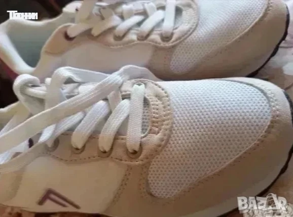 FREYLING Оригинал Нови Кожени Дамски Маратонки 40, снимка 6 - Маратонки - 50799882