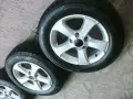 15 цола 5 х 112 мм 4 бр лети джанти - оригинални Volkswagen със зимни гуми ! , снимка 6