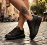 💎Дамски Сникърси Alexander McQueen - Цвят Черно с Камъчета 36 37 38 Цена:66€ Еконт, снимка 9