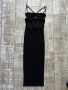 Нова елегнтна черна парти официална коктелна еластична миди midi дължина рокля тип бюстие корсет , снимка 5