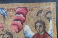 Стара Българска икона 19в Воскресение Христово, снимка 3