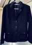 Прекрасно дизайнерско  яке-сако от груб лен LUI E LEY, снимка 9