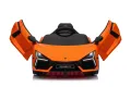 Lamborghini Revuelto 12V - Детска акумулаторна кола, Оранжева, EVA гуми, снимка 2
