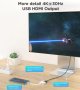 USB C към HDMI адаптер, Тип С към HDMI 1080P 4K конвертор (съвместим с Thunderbolt 3), снимка 6