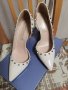 Италиански обувки на висок ток, снимка 1 - Дамски елегантни обувки - 35769146