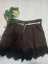 Дамска Къса Пола С Коланче - Налични Различни Цветове Код I_231, снимка 2