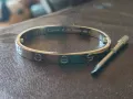 Cartier love bracelet - гривна от неръждаема стомана , снимка 2