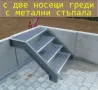 СТЪЛБИЩЕ от метал --ПРОИЗВЕЖДАМ междуетажни стълбища от стоманени профили в комбинация с дърво, снимка 6