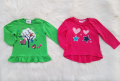 Бебешки блузи 9-12 месеца, снимка 1 - Бебешки блузки - 44820741