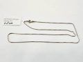 Сребърен синджир 1.8гр 02704-25/2, снимка 1