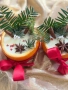 🍊 Коледна масажна свещ „Зимна портокалова магия“, снимка 9