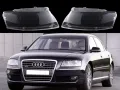 Стъкла (капаци) за фарове за Audi A8 D3 Facelift, снимка 1